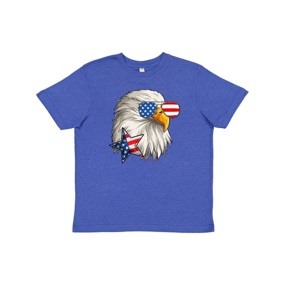 Inktastic USA Patriotic Eagle July 4th American Youth T-Shirt