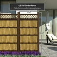thumbnail image 4 of Red Lantern 6 ft. x 3 ft. Japanese Bamboo Zen Garden Fence, 4 of 7