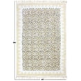 thumbnail image 4 of Casavani Hand Block Printed Cotton Floor Rug,Yellow 5x7 feet, 4 of 6