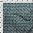 thumbnail image 3 of oneOone Viscose Chiffon Dark Green Fabric Floral Craft Projects Decor Fabric Printed By The Yard 42 Inch Wide, 3 of 4