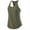 Green, variant on Prolriy Athletic Gym Workout Tops for Women Casaul Sport Solid Yoga Shirts Tie Workout Racerback Tank Tops Tank Top for Women, Womens Tops Black L