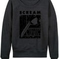 thumbnail image 3 of Scream - Knife - Women's French Terry Long Sleeve Shirt, 3 of 5
