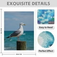 thumbnail image 3 of Diamond Art Kits for Adults - 5d Seagull Ocean Log Calm Sky Diamond Painting for Adults, Diamond Art for Adults Beginners, Diamond Painting Kits for Adults for Home Wall Decor, 3 of 7