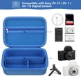 thumbnail image 2 of Estuche para Cámara Supmay para Sony ZV-1F ZV-1 II Azul, 2 of 7