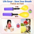 thumbnail image 3 of Balloon Pump 2 Pack Hand Manual Inflator, Balloon Manual Pump Blower Pump suitable for Party Decoration Balloons Balloon Arch Kit Balloon Garland Foil & Confetti Balloon, 3 of 7