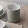 thumbnail image 7 of Noritake ColorTex Stone Sage Set of 4 Stax Cereal Bowls, 7 of 7