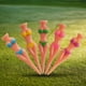 thumbnail image 3 of Tees de golf de plástico Bling Bling 6 piezas/lote colores aleatorios, 3 of 6
