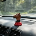 thumbnail image 3 of Yvsxxv 1 Brown Solar Powered Horse Figurines & Knick-Knacks Bobble Head Car Dashboard Ornament for Home Desk, 3 of 7