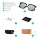 thumbnail image 5 of Gafas de Sol Polarizadas Cyxus 100% Bloquear UV Anti Deslumbramiento Antireflejante 1913S01, 5 of 5