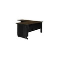 thumbnail image 6 of Regency Fusion 66 x 78 in. L Shaped Desk with Double Pedestal Drawer Unit- Neo Walnut, 6 of 9