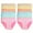 Assorted Color (12 Pack), variant on Angelina Cotton Bikini Panties with Roses and Stripes Design (12-Pack)