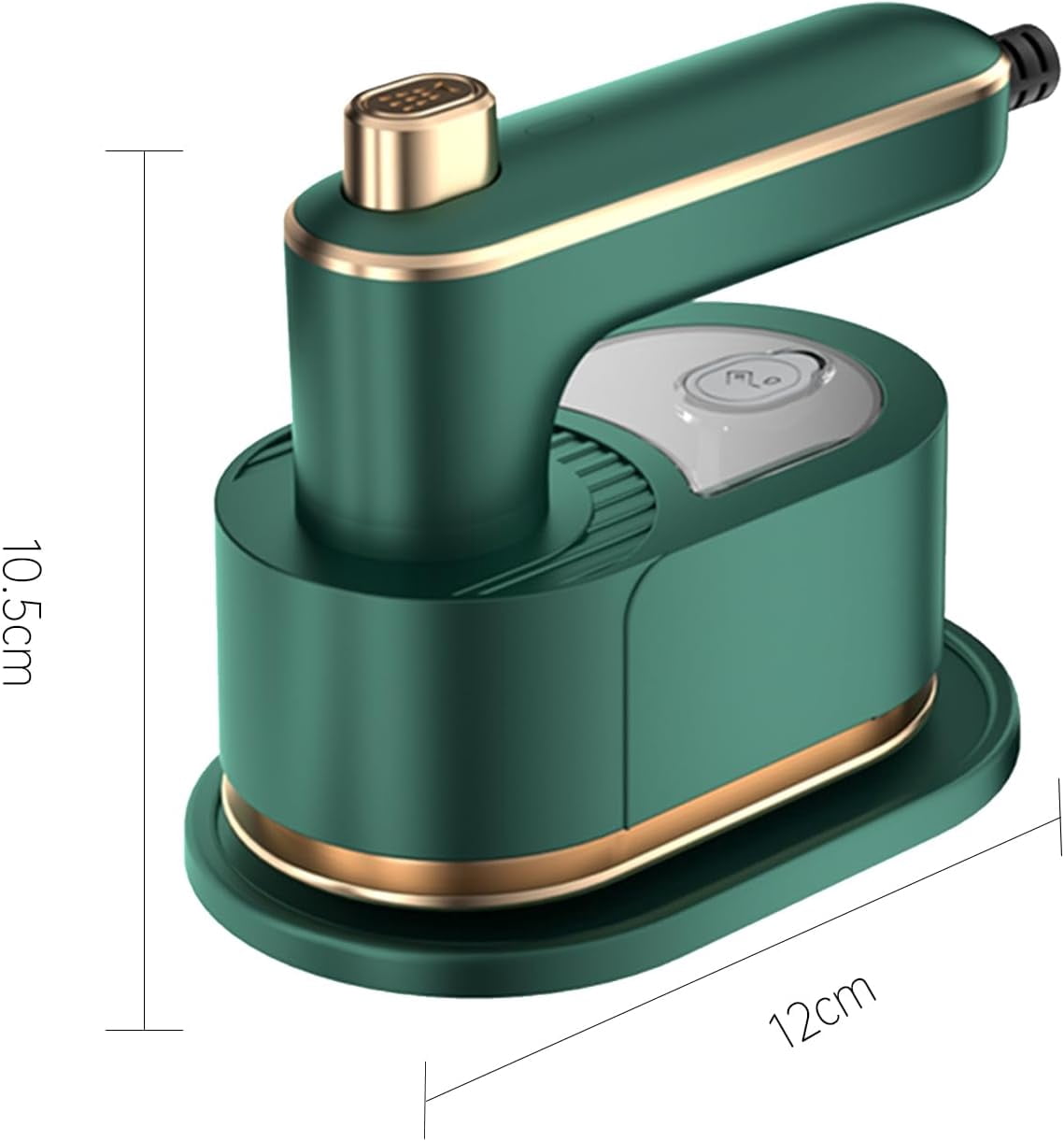 Home Iron Stacking Garment Steamer Handheld Portable Iron Mini Ironing Machine Green