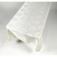 thumbnail image 4 of "Rose Damask" 60"x108" Fabric Tablecloth in White, 4 of 4