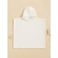 thumbnail image 2 of aturustex Little Boys Girls Solid Basic Coverups Beachwear 1T-8T Toddler Hooded Poncho Towels Beach Kids Hoodies Bath Towel Loose Fit Robe Cover-up Swimwear for Summer Holiday, 2 of 7