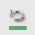 thumbnail image 3 of Stainless Steel Faucet Fixing Nut Kit, Single Hole Faucet Fixing Piece, Lock Nut Mounting Fitting To Prevent Kitchen And Bathroom Faucets From Looseni, 3 of 5