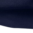 thumbnail image 3 of Ceisia Men Solid Color Long Sleeve Stand Up Collar Button Casual Gift Daily Outdoor Fashion Hoodie Top, 3 of 9