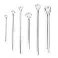 thumbnail image 1 of Hilitand Iron Cotter Pin, Easy To Store Cotter Pin Assortment, Fastener Galvanized Processing 144Pcs Convenient To Use Mechanical Fastener For Industrial Mechanical, 1 of 8