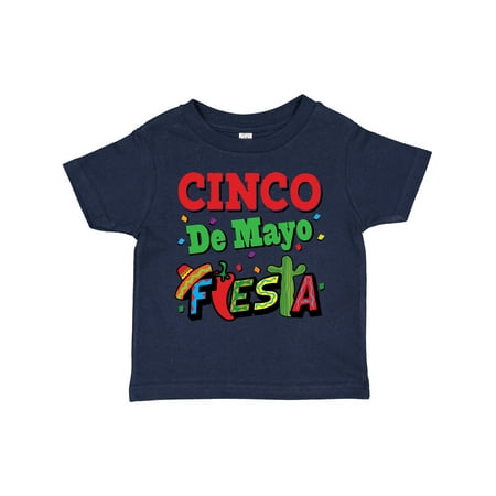 

Inktastic Cinco De Mayo Fiesta Party Gift Toddler Boy or Toddler Girl T-Shirt