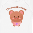 thumbnail image 4 of Inktastic I Love My Grandma- Cute Baby Bear Boys or Girls Baby Bodysuit, 4 of 5