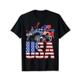 thumbnail image 1 of Monster Truck Boys USA American Flag July 4th T-Shirt, 1 of 6