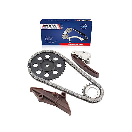 MOCA Kit de Chaîne de Minuterie 9-4172SA pour 1995-2000 pour Ford Explorer Ranger Aerostar & Mazda B4000 4.0L V6 12V Vin Code X