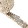 thumbnail image 2 of VANLOFE 2.5CM 5M Roll Fiberglass Exhaust Header Pipe Heat Wrap Tape + 4 Ties Kit Hot, 2 of 7