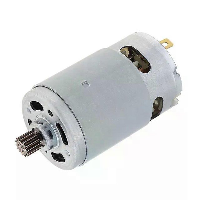 21V RS550 Motor Brushed Motor 14 Teeth Suitable for 4/6 Inch Cordless Mini Logging Saw Chainsaw Tool Accessories
