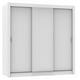 thumbnail image 1 of Ropero Closet Madesa Lyon 3 Puertas Corredizas Blanco 205 cm alto x 170 cm ancho x 46 cm fondo, 1 of 10