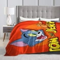 thumbnail image 4 of Tom And Jerry Blanket, Super Soft Throw Blanket For Bed Sofa Couch, Cozy Flannel Blanket For Bedroom Livingroom, 60"X50", 4 of 9