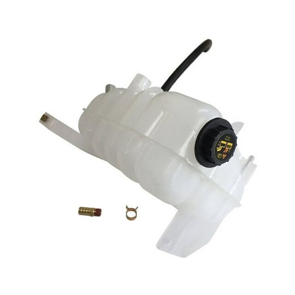 Front Expansion Tank - Compatible with 2008 - 2018 International ProStar ISX 15.0 Cumins 2009 2010 2011 2012 2013 2014 2015 2016 2017