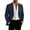 Navy, variant on StSilkitty Mens Casual Blazer Long Sleeve Lapel Collar 2 Buttons Suit Jacket with Pocket Business Casual Sport Coat