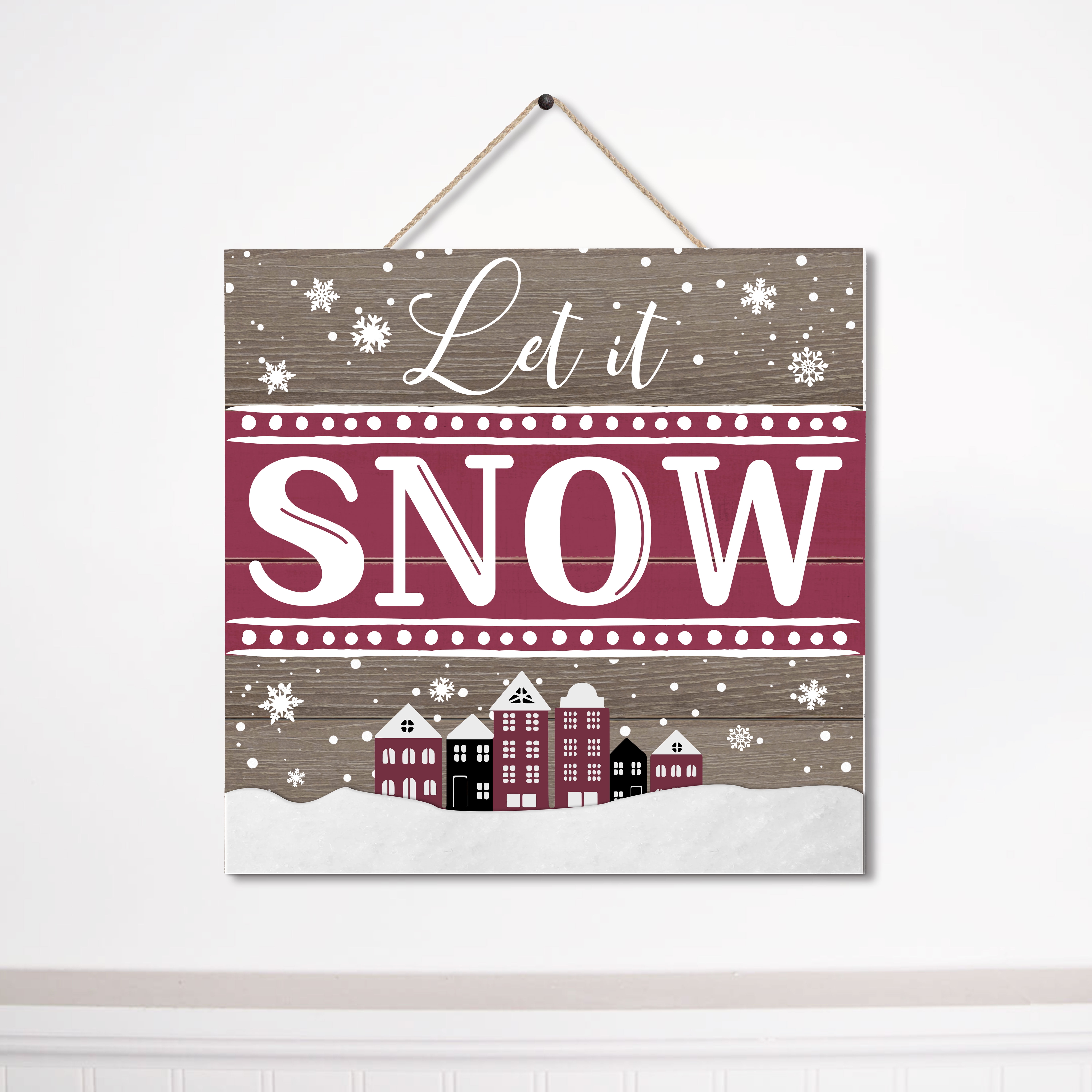 Stylecraft 15.75" Square Unfinished Wood Plaque (1 Each)