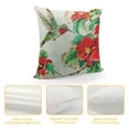thumbnail image 4 of Leisuo Decorative Throw Pillow Covers Accent Red Flower Cushion Covers Pillowcases for Couch Bed Living Room Home White, 4 of 5