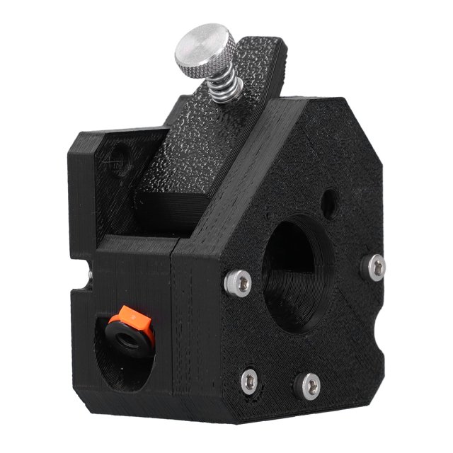 Extrusora de polea Extrusora 3D de doble accionamiento de alta tecnología ANGGREK Para mini V2 Negro