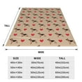 thumbnail image 3 of Sikiie German Shepherd Dog Ultra-Soft Micro flannel Blanket Luxury All Seasons Warm Blanket for Bedding Sofa and Travel (4 sizes)-40"x30", 3 of 7