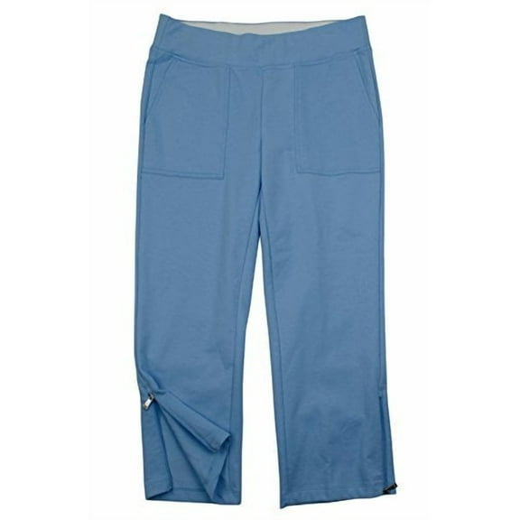Active Women's Cropped Zip-Cuff Stretch Pants-CB-S