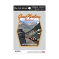 thumbnail image 2 of Die Cut Sticker Glacier National Park, Montana, Great Northern Railroad, Contour Vinyl Sticker 3 to 6 inches, (Waterproof Decal for Cars, Water Bottles, Laptops, Coolers), Large, 2 of 5
