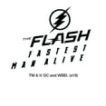 thumbnail image 4 of The Flash TV Series Logo Novelty Silver Plated Stud Earrings, 4 of 4