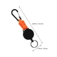 thumbnail image 2 of BESTYASH 4Ud Accesorio Llavero Retráctil Con Mosquetón Para Uso Diario Y Climbing, 2 of 8