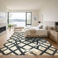 thumbnail image 3 of ODIKA 8'x10' Machine Washable Non-Slip Area Rug, Distressed Beige High Traffic Rug, Beige, 1009907, 3 of 7