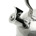 Mainstays 2.5Liter Whistling Tea Kettle, Stainless Steel