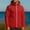 Red, variant on Men's Waterproof Rain Jacket Outdoor Raincoat Shell Jacket Breathable Jacket for Travel or Daily Wear