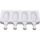 thumbnail image 1 of Advancent Molde de silicona para helados, reutilizable, lavable, Flexible, 4 rejillas, repuesto resistente al calor, accesorios para hacer palitos de hielo Cocina y Comedor 4.8x9cm Advancent JJ24281-01B, 1 of 6
