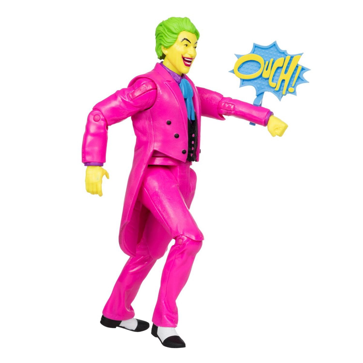 DC Batman 66 Joker Black Light Gold Label 6-In Figure EE Ex