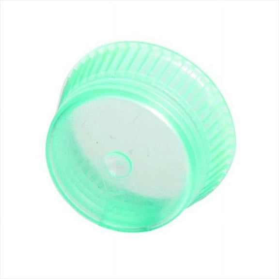 Bio Plas 6515 Uni-Flex Safety Caps for 10mm Blood Collecting Culture Tube 1000 Pk - Green