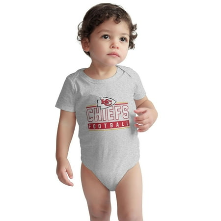 

Kansas_City_Chiefs Baby Short-Sleeve Bodysuit Boys and Girls Sports Football Team Logo for Baseball Fans Gifts
