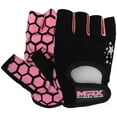 thumbnail image 3 of MRX Women's Weight Lifting Gloves Gym Training Bodybuilding Workout Glove Pink Star S, 3 of 5