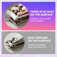 thumbnail image 7 of FACEGA 4Pcs Nail Clippers for Women,Stainless Steel Fingernail Clipper,Cat Shape Clip Control Finger Nail Clippers Adult,Mix2, 7 of 7