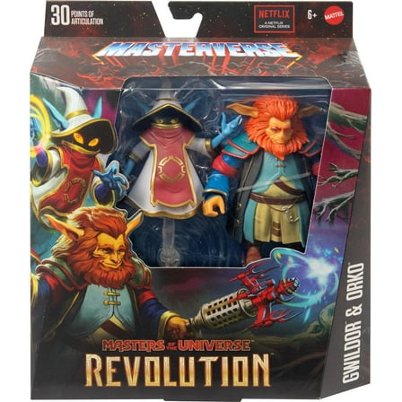 Masters of the Universe Masterverse Revolution Orko and Gwildor Action Figure 2-Pack