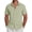 Light Green, variant on RICHCOIN Men's Button Down Shirts Short Sleeve Casual Summer Beach Vacation Wedding Shirt with Pocket